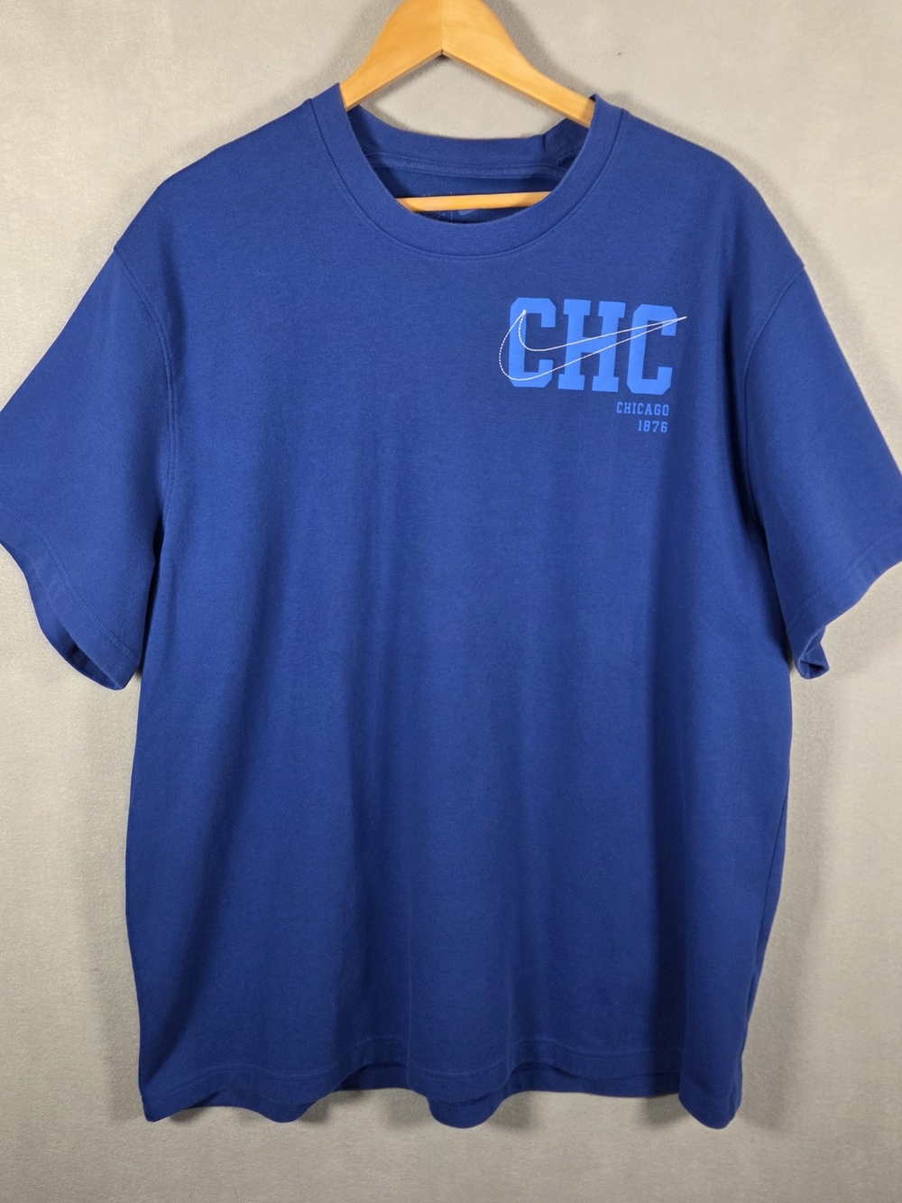 Nike Royal Chicago Cubs Statement Game Over T-Shirt (L501)